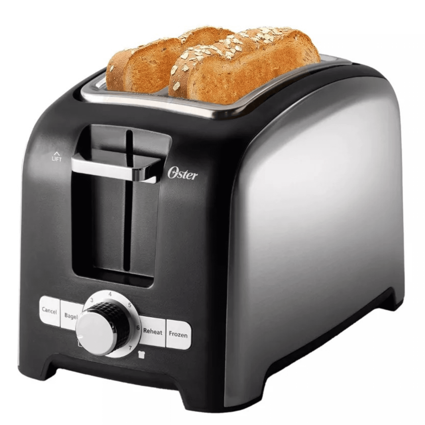 Oster 2-Slice Wide-Slot Cool-Touch Full Feature Toaster | Toaster | Kitchen + Metal