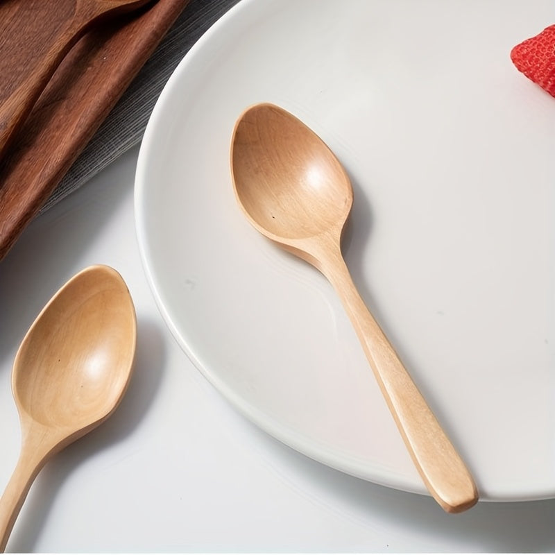 Set of 36 NonStick Wooden Spoons for Cooking