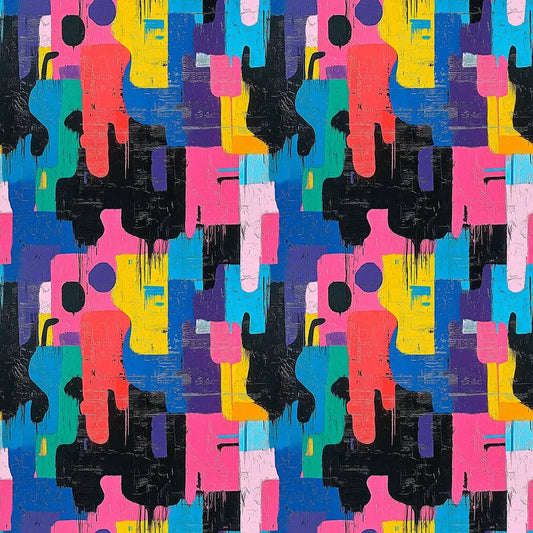 Urban Pop Canvas Wallpaper