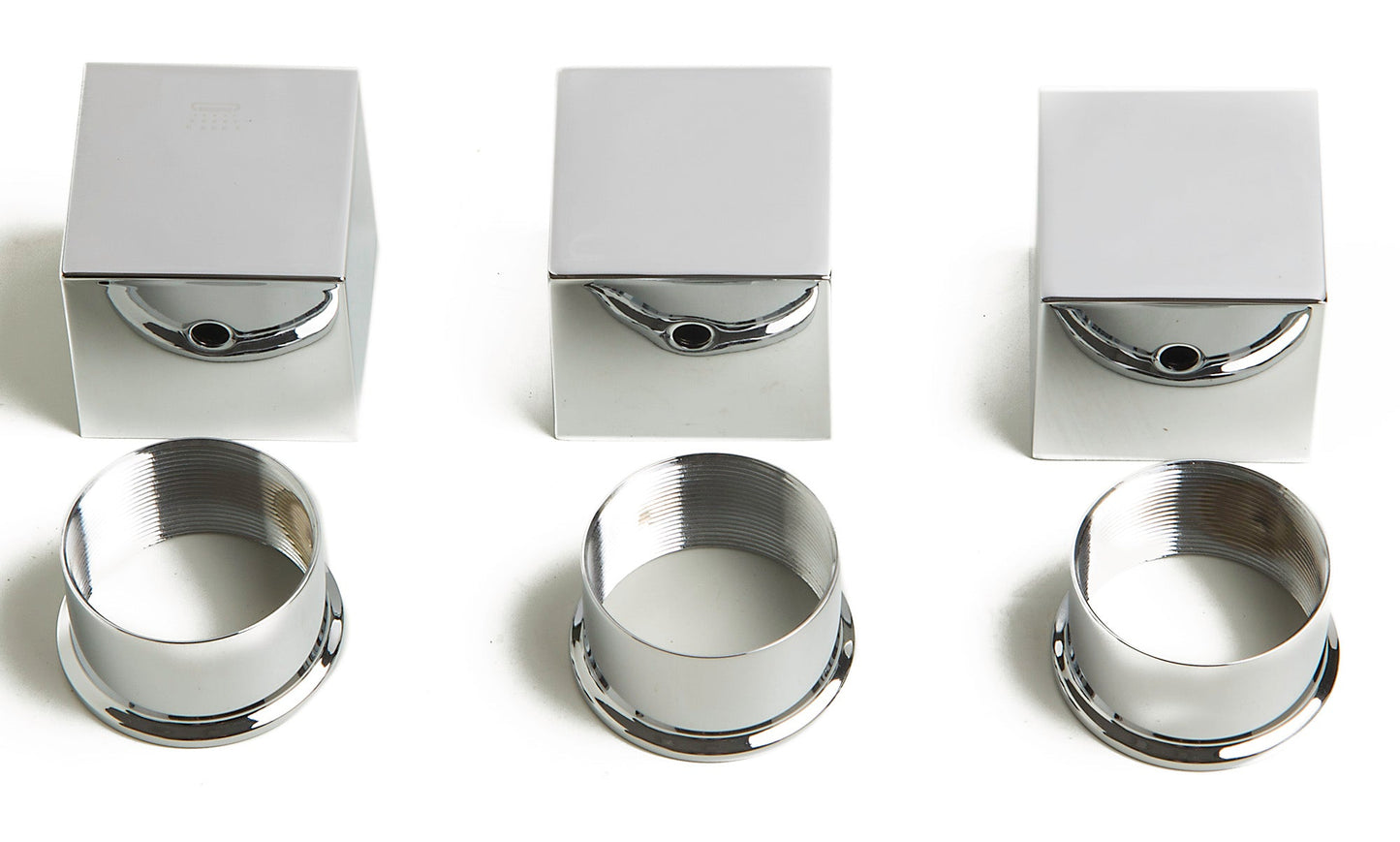 ALFI brand AB2901 Concealed 4-Way Thermostatic Valve Shower Mixer /w Square Knobs