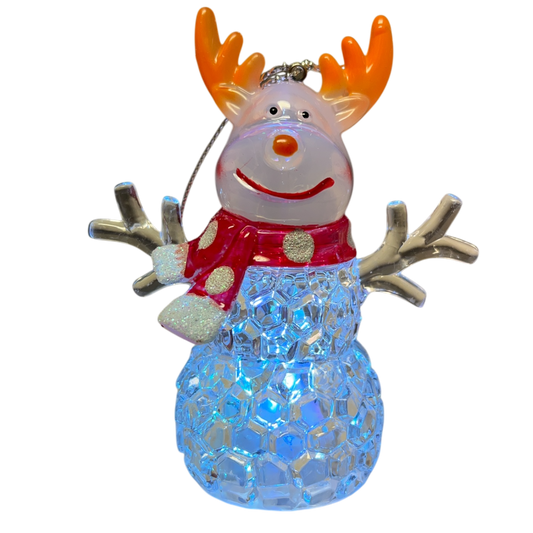 3.75"LED Reindeer Ornament
