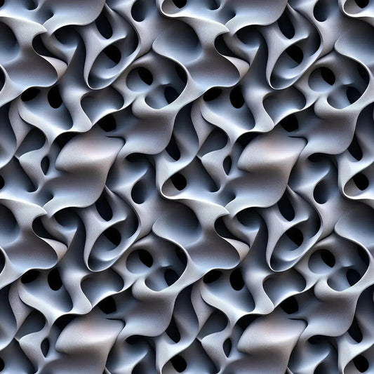 Sculpted Gyroid Wave