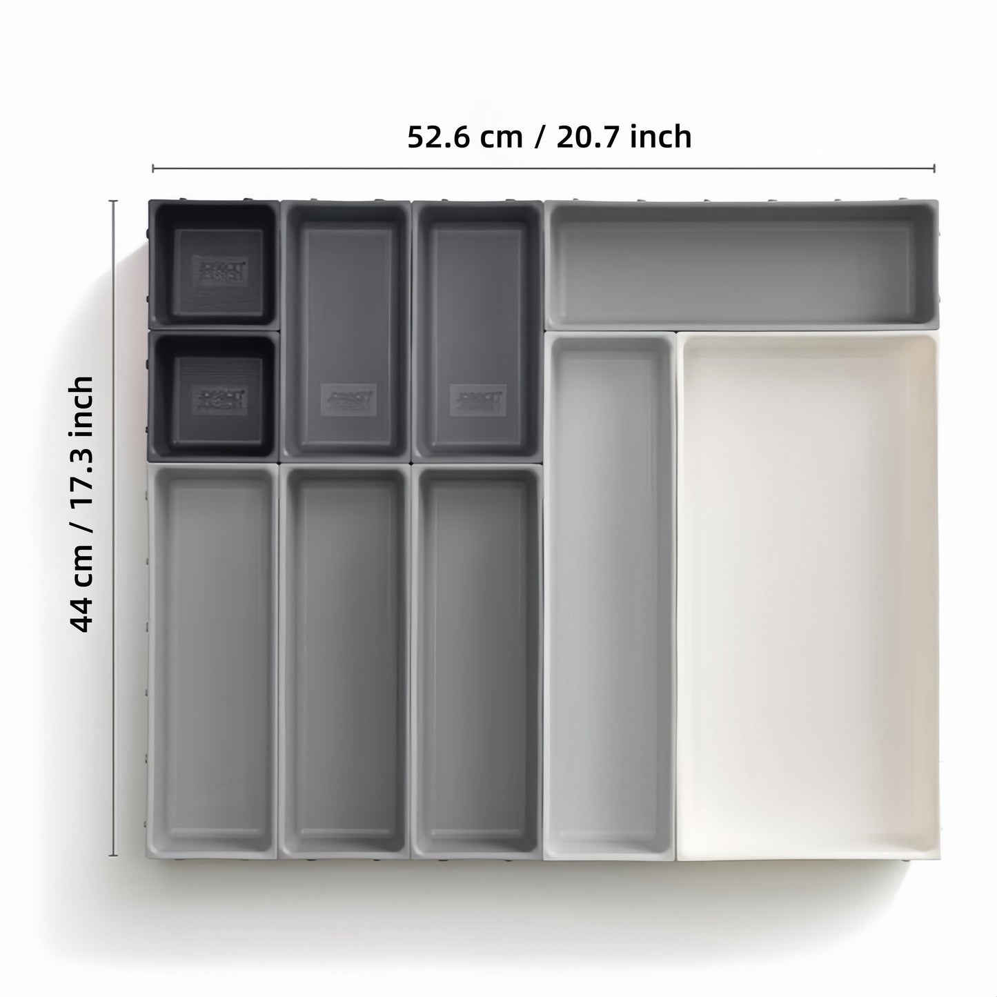 10-Piece Multipurpose Kitchen Flatware Organizer Set – Adjustable