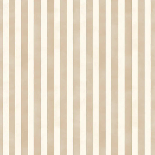 Morning Latte Striped Wallpaper