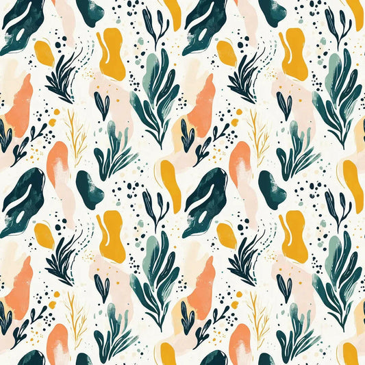 Terracotta Tidepool Abstract