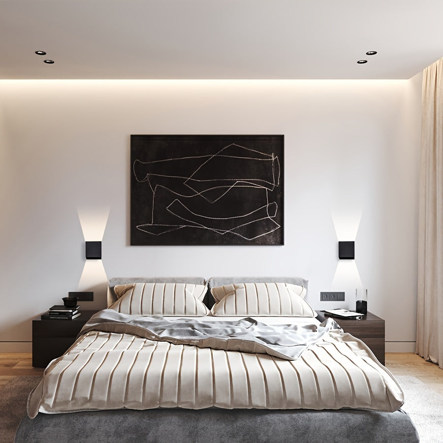MingBen Adjustable LED Wall Lamp Modern SpaceThemed Lighting