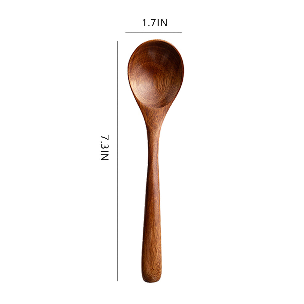 Handcrafted Vintage Wooden Spoons Durable Stylish Kitchen Set