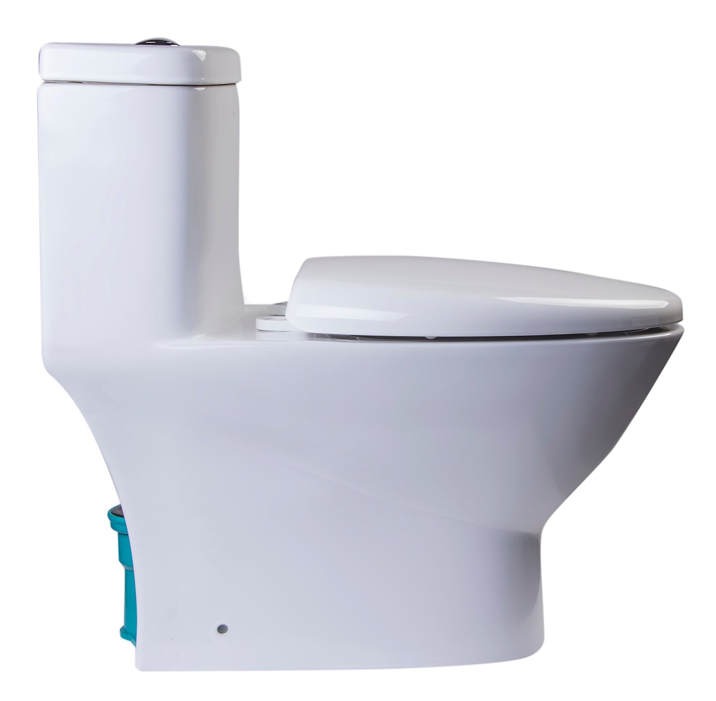 EAGO TB346 MODERN DUAL FLUSH ONE PIECE HIGH EFFICIENCY LOW FLUSH CERAMIC TOILET