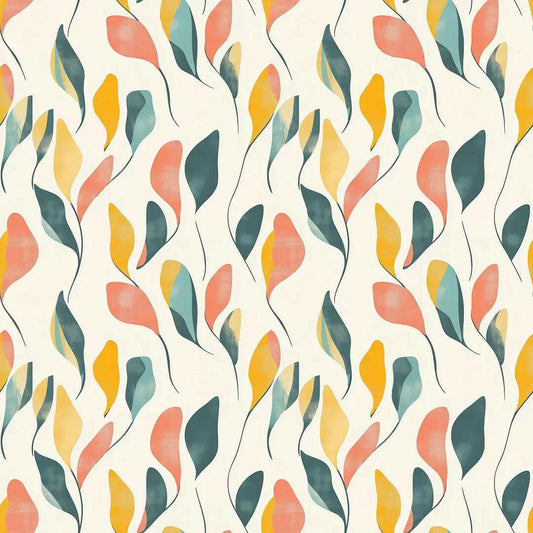 Abstract Garden Melody Wallpaper