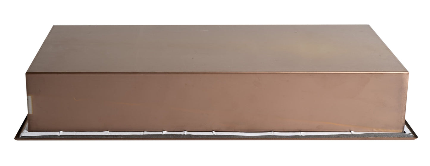 ALFI brand ABNP2412 24" x 12" Stainless Steel Horizontal Single Shelf Shower Niche