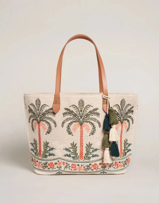 Fiesta Tote - Alljoy Landing Palm Tree