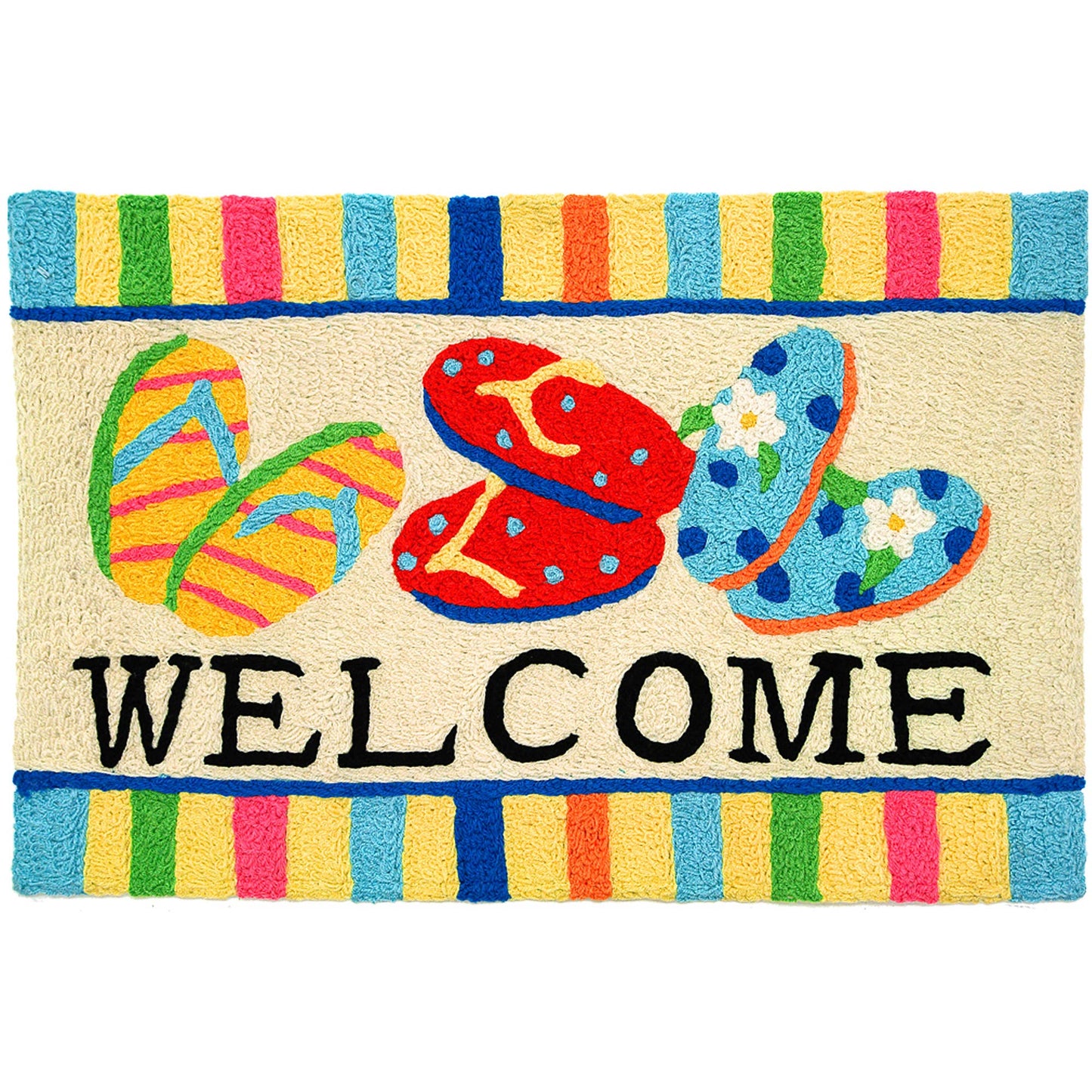 Flip Flop Welcome Rug