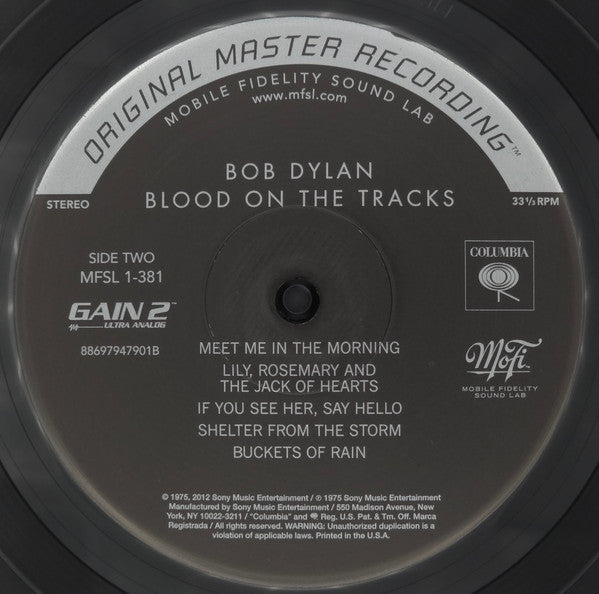 Blood On The Tracks (MFSL VINYL)*DINGED* | Mint (M) Excellent+ (EX+)