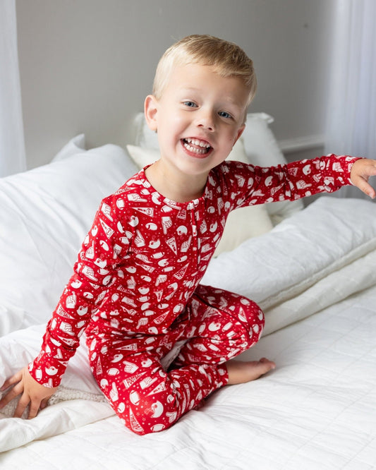 Football Toddler Bamboo Pajama