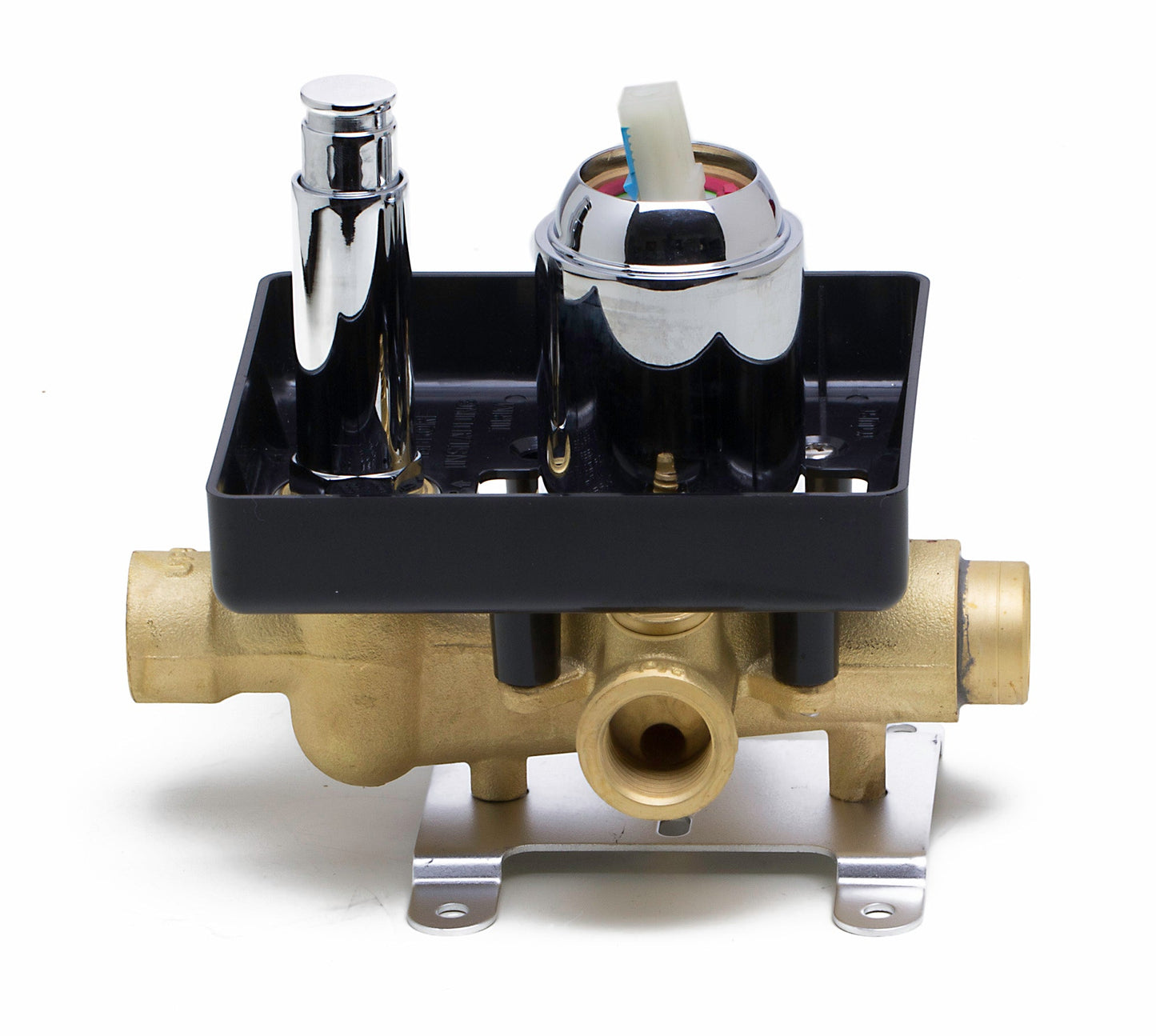 ALFI brand AB3101 Shower Valve Mixer with Rounded Lever Handle and Diverter