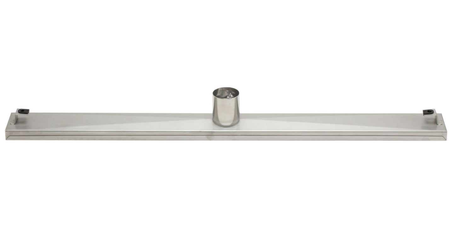 ALFI brand ABLD32A 32" Modern Stainless Steel Linear Shower Drain w/o Cover
