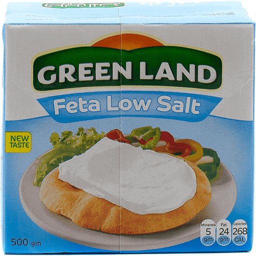 Greenland Low Salt Feta Cheese - Creamy, Crumbly Flavor Ideal for Salads and Mediterranean Dishes
