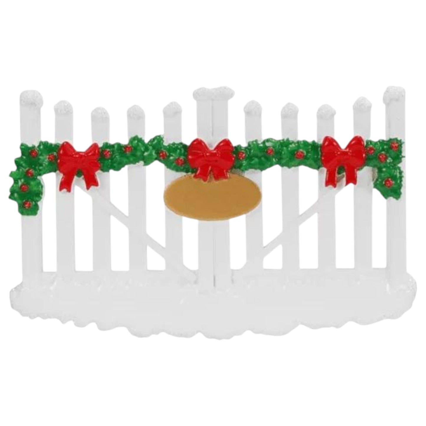 White Gate New Home Ornament