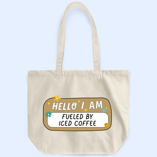 Hello I Am - Personalized Custom Tote Bag - Back To School, First Day Of School, Birthday, Loving, Funny Gift for Teacher, Kindergarten, Preschool, Pre K, Paraprofessional, Educator