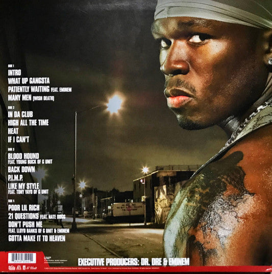 Get Rich Or Die Tryin' (2xVINYL) | Near Mint- (NM-) Near Mint (NM or M-)