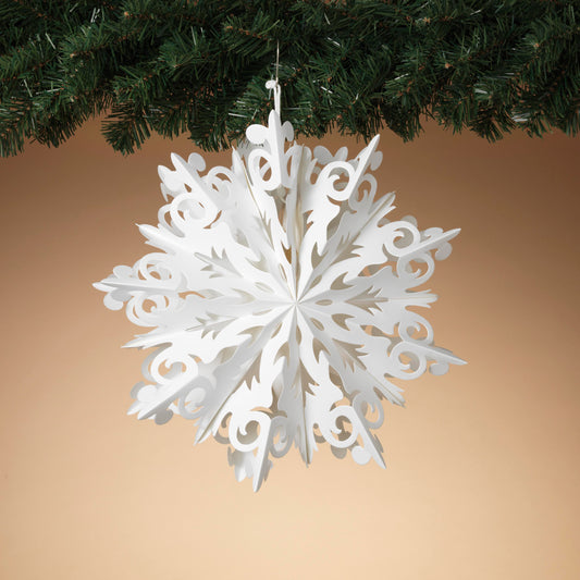 Paper Snowflake Ornament - 12 Inch