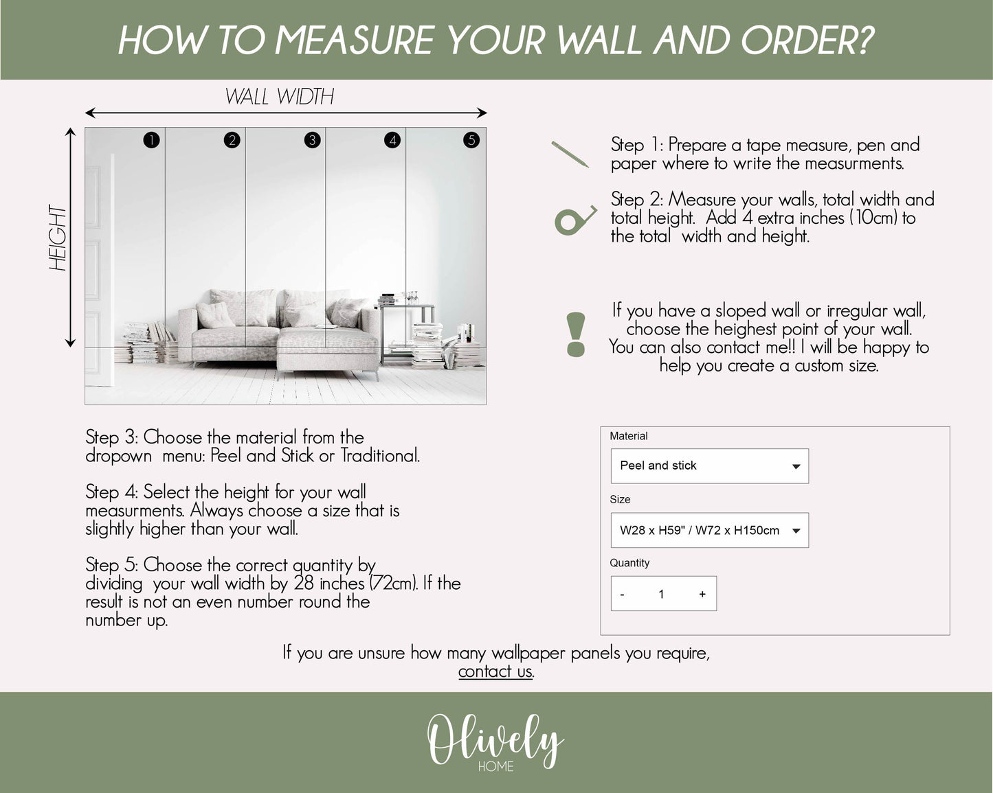 Dark Garden Wallpaper | Kitchen + Metal