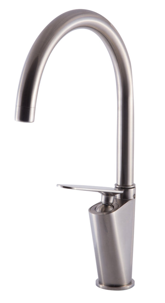 ALFI brand AB3600 Gooseneck Single Hole Bathroom Faucet