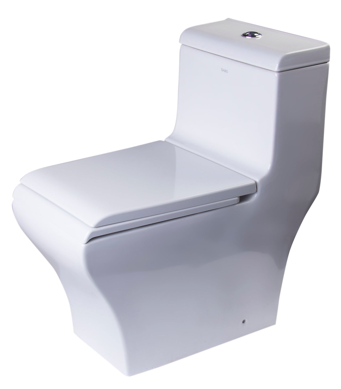 EAGO TB356 DUAL FLUSH ONE PIECE HIGH EFFICIENCY LOW FLUSH CERAMIC TOILET
