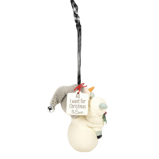 All I Want for Christmas - Snowpinions Ornament