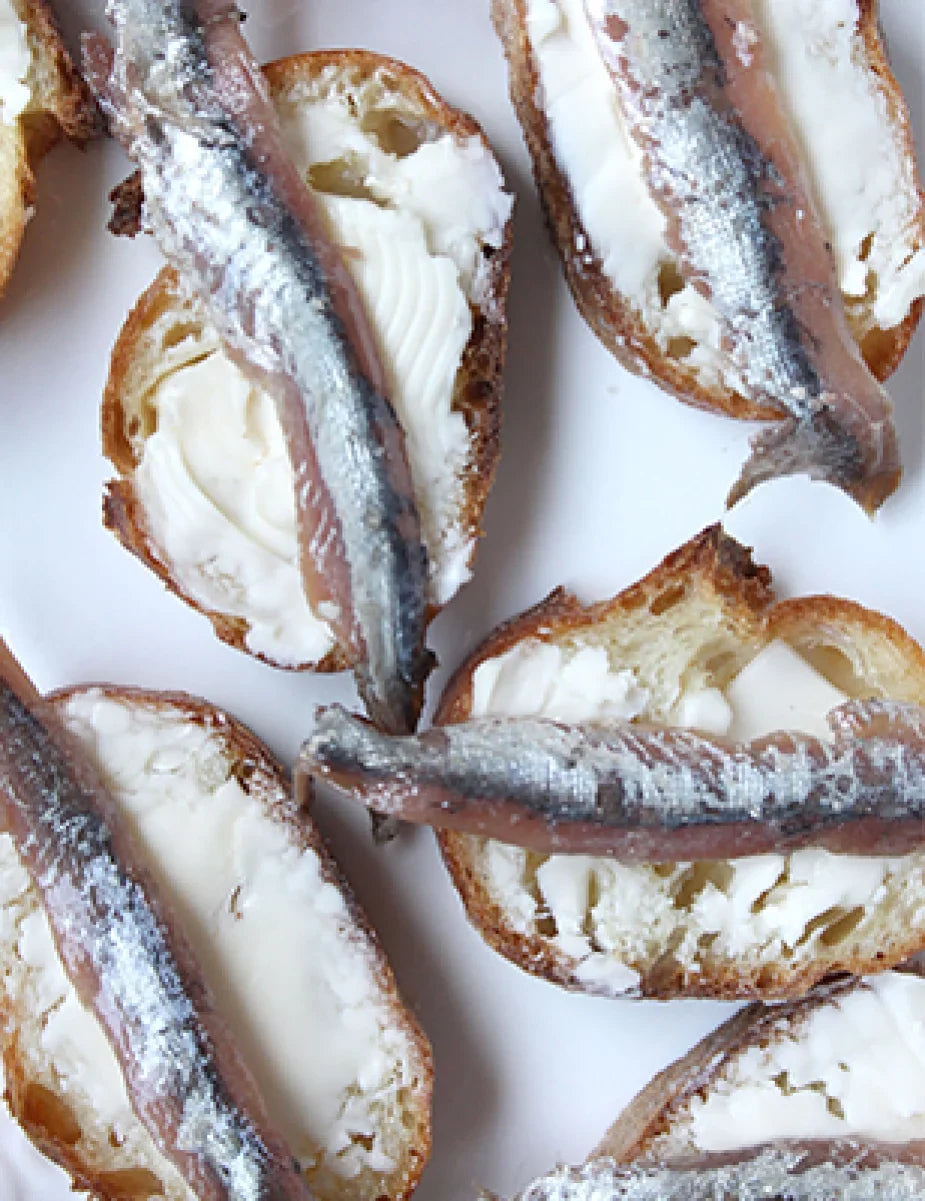 Anchovy Fillets in Olive Oil 95gr Produced by: IASA in Campania, Italy