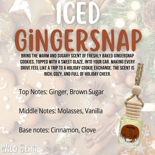 Iced Gingersnap Car Freshener