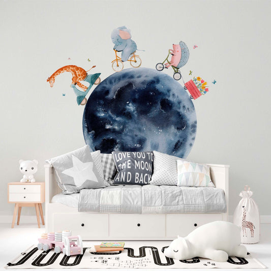 Moonlight Animal Mural