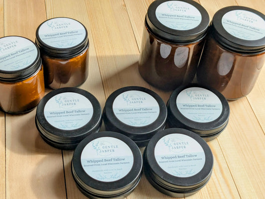 Whipped Beef Tallow Cream with Manuka Honey