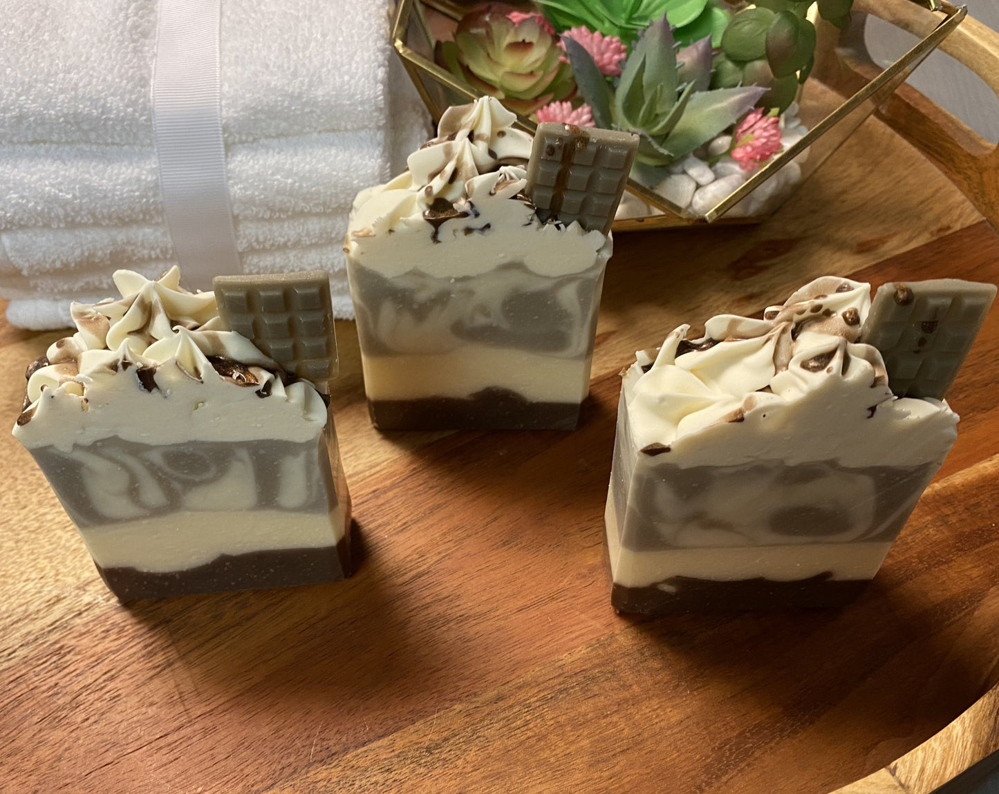 Chocolate Almond Soap Bar