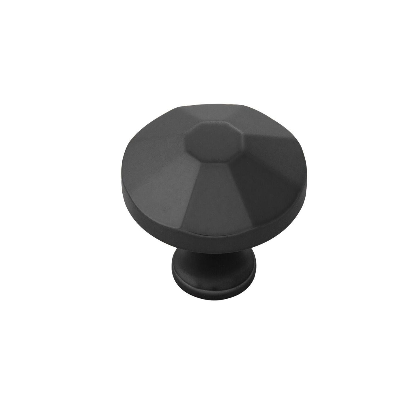 1-3/8 Inch Diameter Facette Round Knob