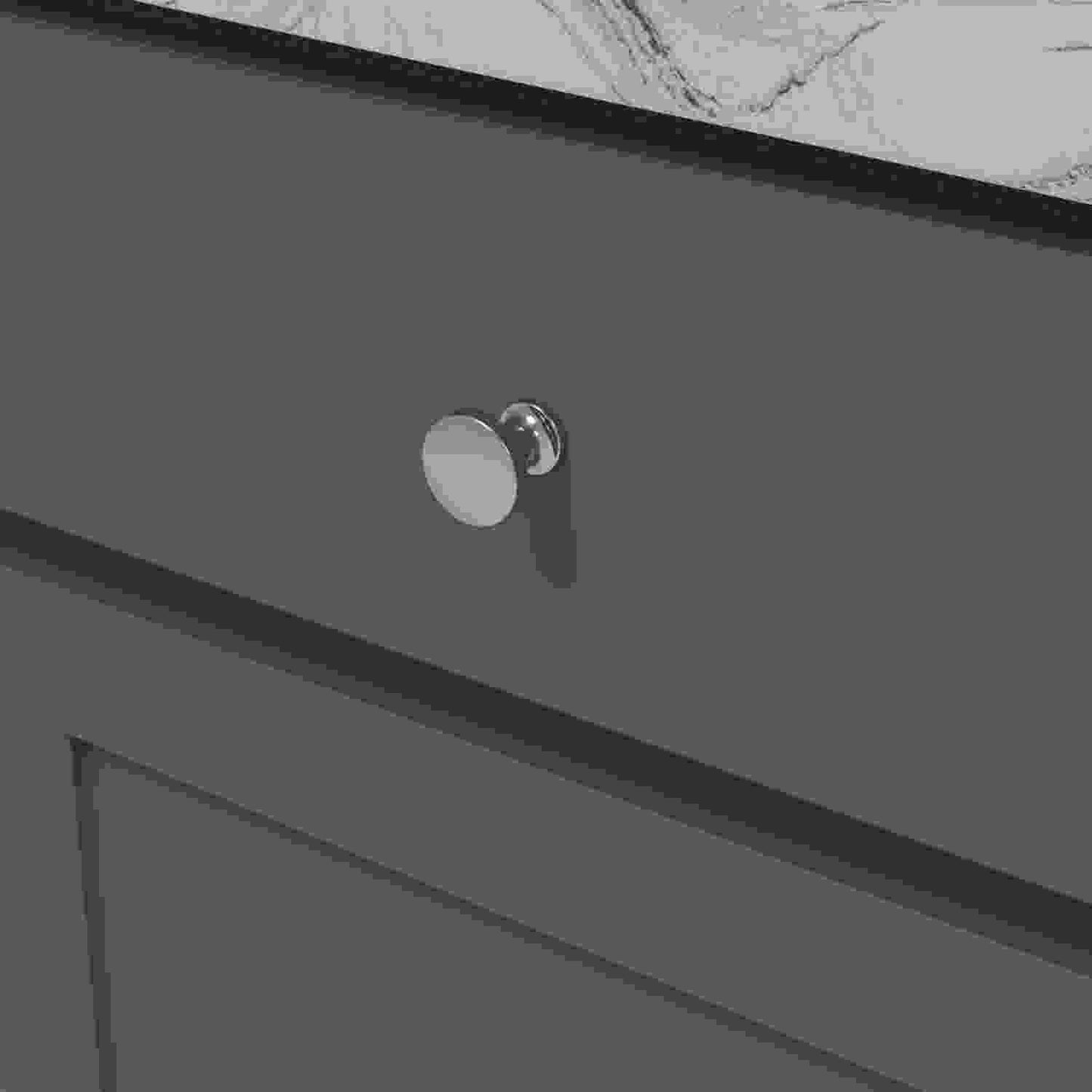 1-1/8 Inch Diameter Flare Round Knob