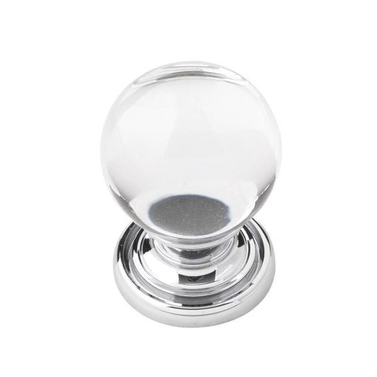 1-1/8 Inch Diameter Luster Round Knob