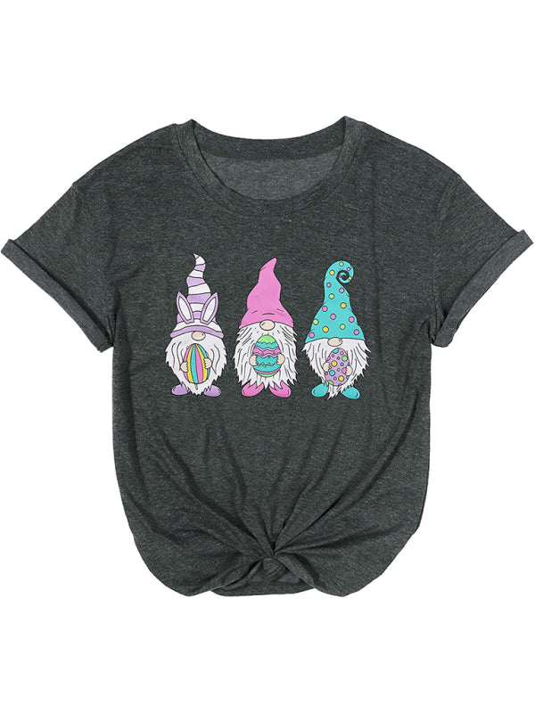 Women's Easter MAMA Bunny Graphic T-Shirt - Funny Holiday Tee