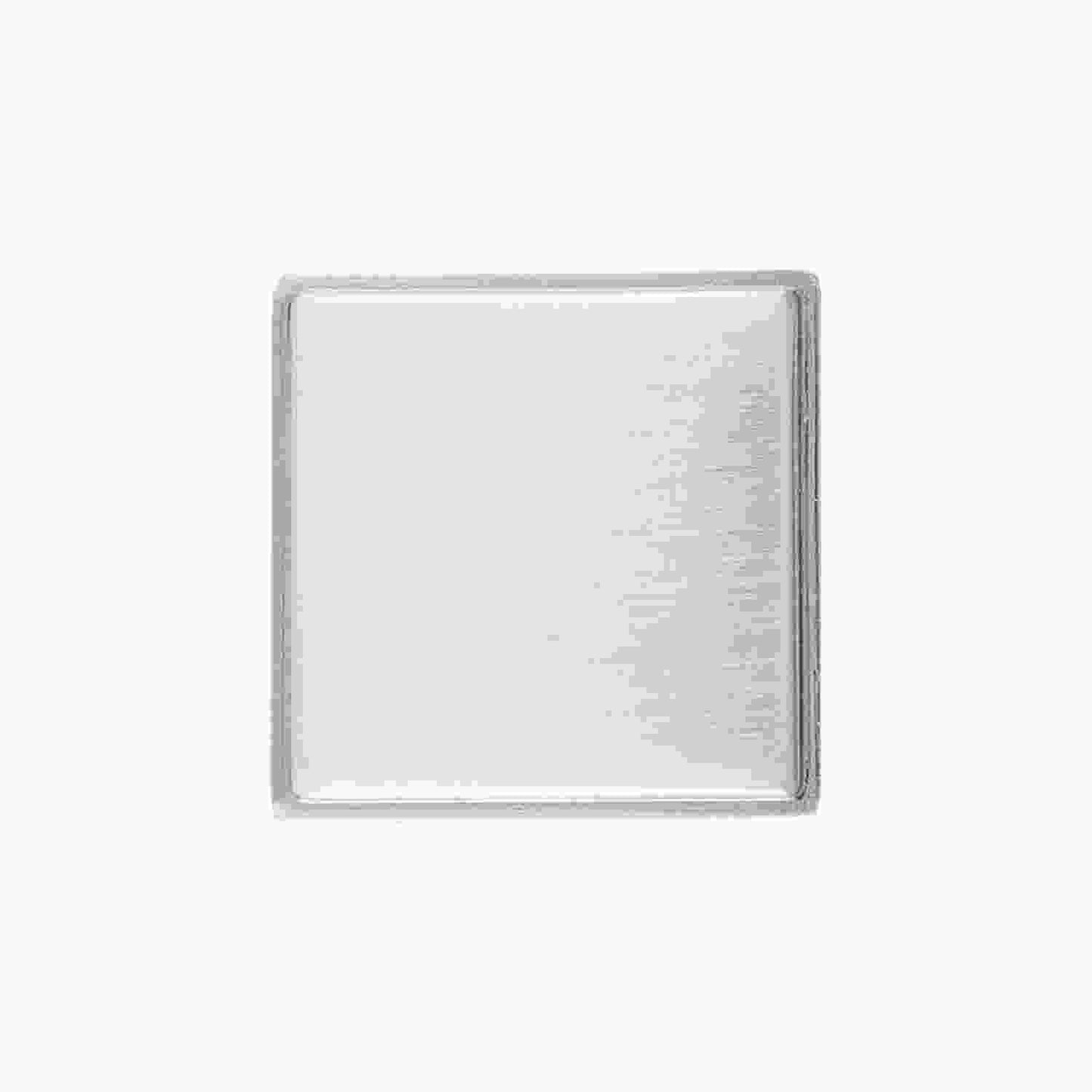 1-3/8 Inch Square Brownstone Square Knob