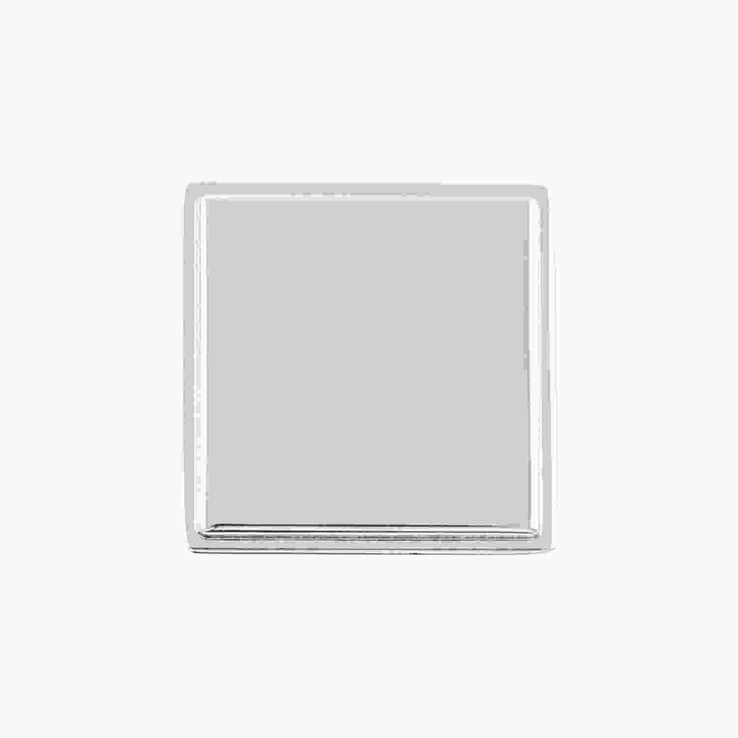 1-3/8 Inch Square Brownstone Square Knob