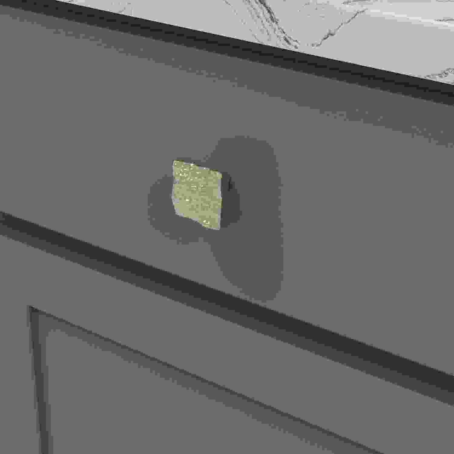 1-3/8 Inch Square Sandrine Square Knob