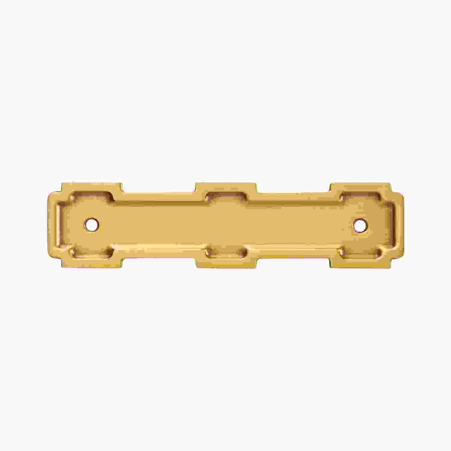 3-3/4 Inch (96mm) Center to Center Coventry Pull Backplate