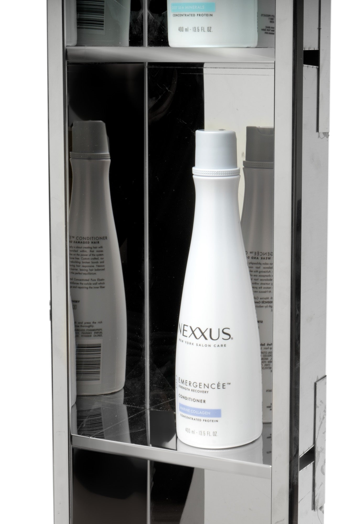 ALFI brand ABN0836 8 x 36 Vertical Triple Shelf Bath Shower Niche