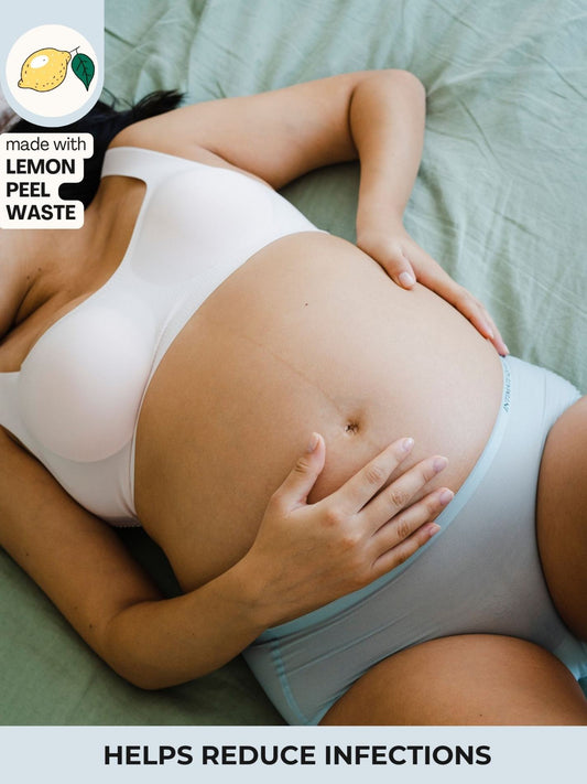 Lemon Bae Seamless Maternity Bikini Quick Dry Body Adaptive Undies