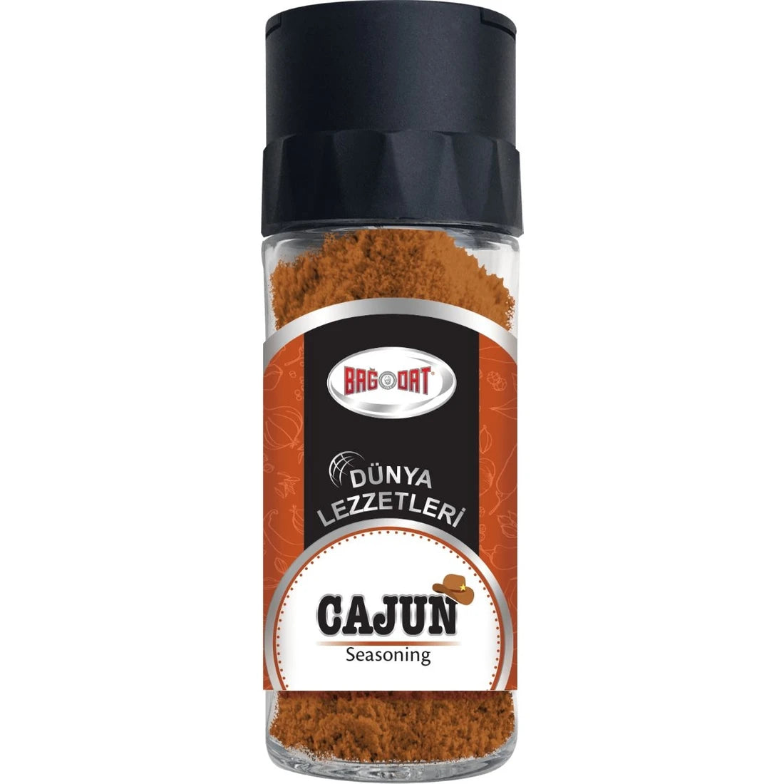 BAGDAT CAJUN SPICES (JAR) - 55 GR x 6 | Kitchen + Metal