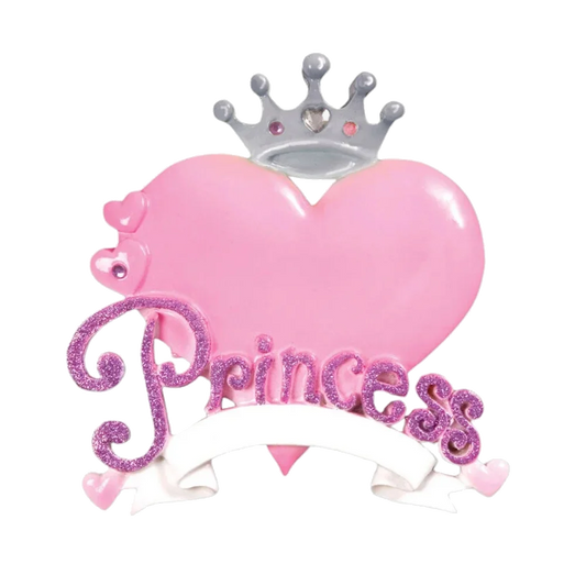 Princess Heart Ornament