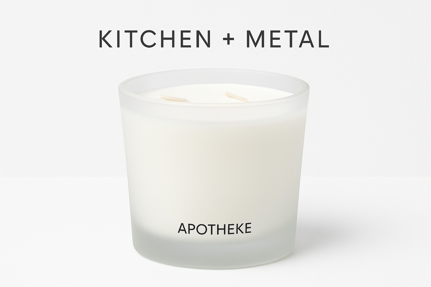 Kitchen + Metal Apotheke Candle