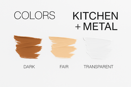 Kitchen + Metal Color Swatches