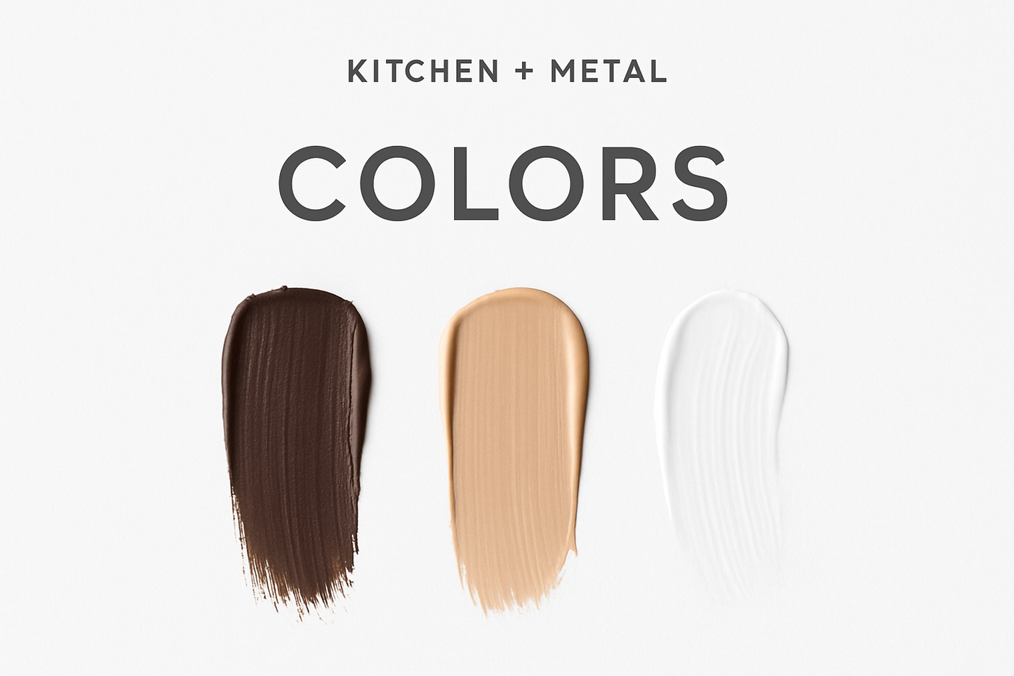 Kitchen + Metal Colors Layout