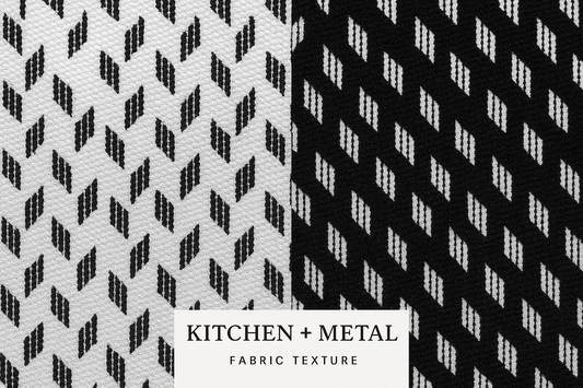 Kitchen + Metal Fabric Detail Graphic